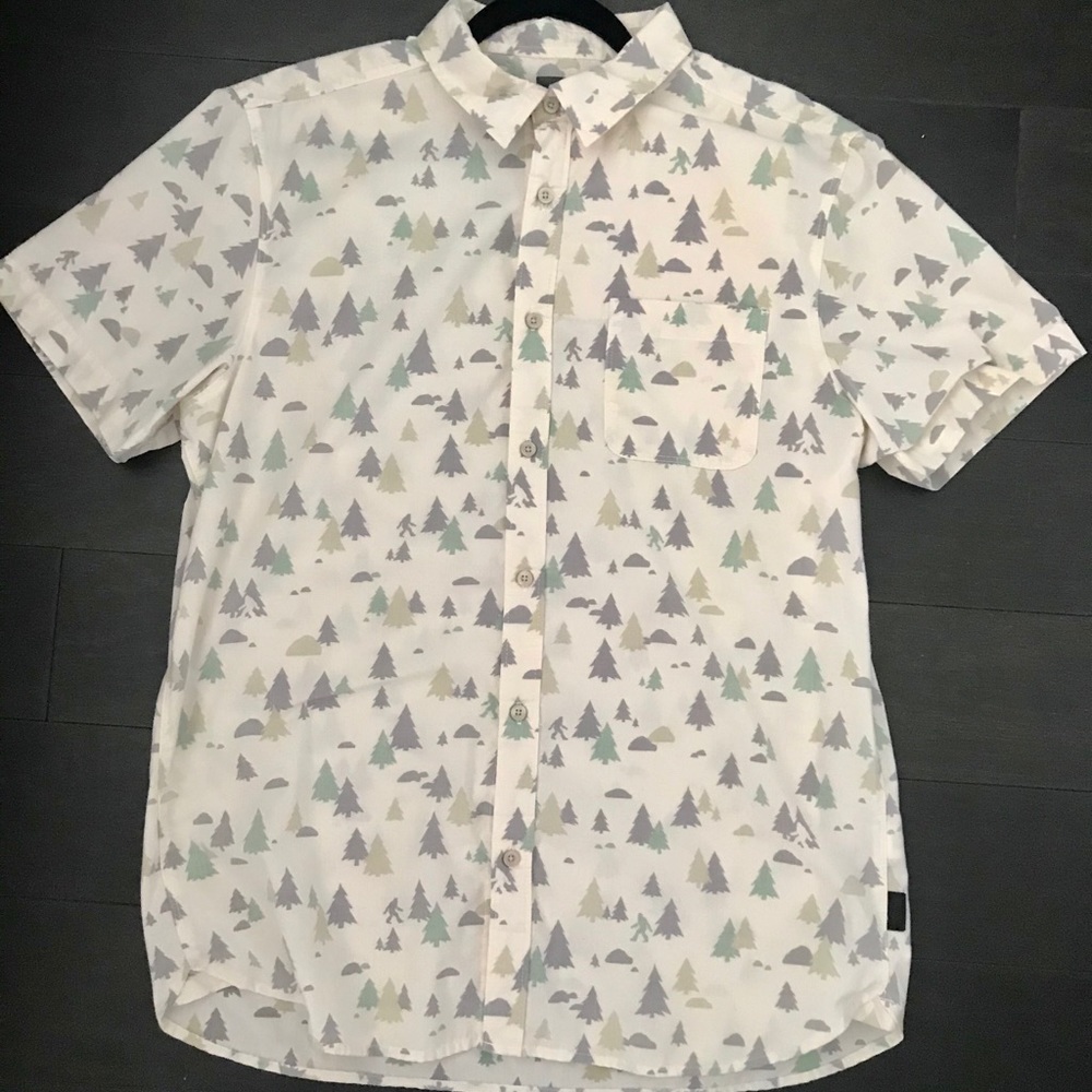 North Face Pursuit Shirt in Yeti Print